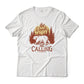 The Woods Are Calling - Adventure Camping Graphic Tee