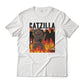 Cute CatZilla Anime Cat Monster Kaiju Graphic Art T-Shirt