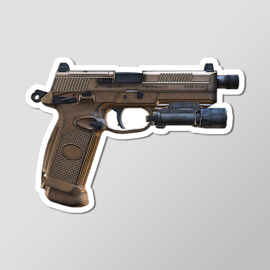 FNX-45 Handgun Pistol Art Sticker Vinyl Decal