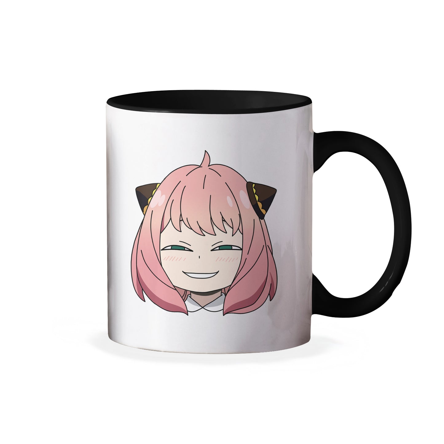 Spy x Family Anime Anya Forger Smug Heh Face Ceramic Coffee Mug 11 oz