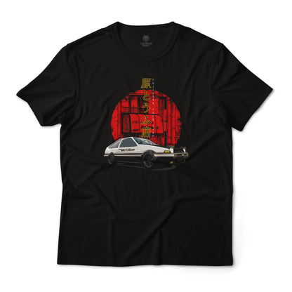 AE86 Anime Initial D HACHI-ROKU GT86 Trueno in Fujiwara Tofu Shop Graphic Tee