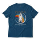 NASA Shuttle Program Tribute Retro Art Graphic Lightweight Cotton