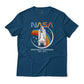 NASA Shuttle Program Tribute Retro Colors Art Graphic Lightweight Cotton