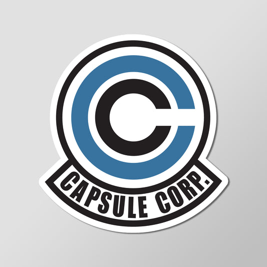 Capsule Corp Anime Vinyl Decal Die Cut Sticker