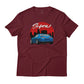 JDM Supra, City Silhouette Aesthetic Style Graphic T-Shirt Lightweight Cotton