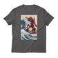 MS-06S Char's Zaku II Mobile Suit Gundam in the Great Wave Off Kanagawa Anime T-Shirt