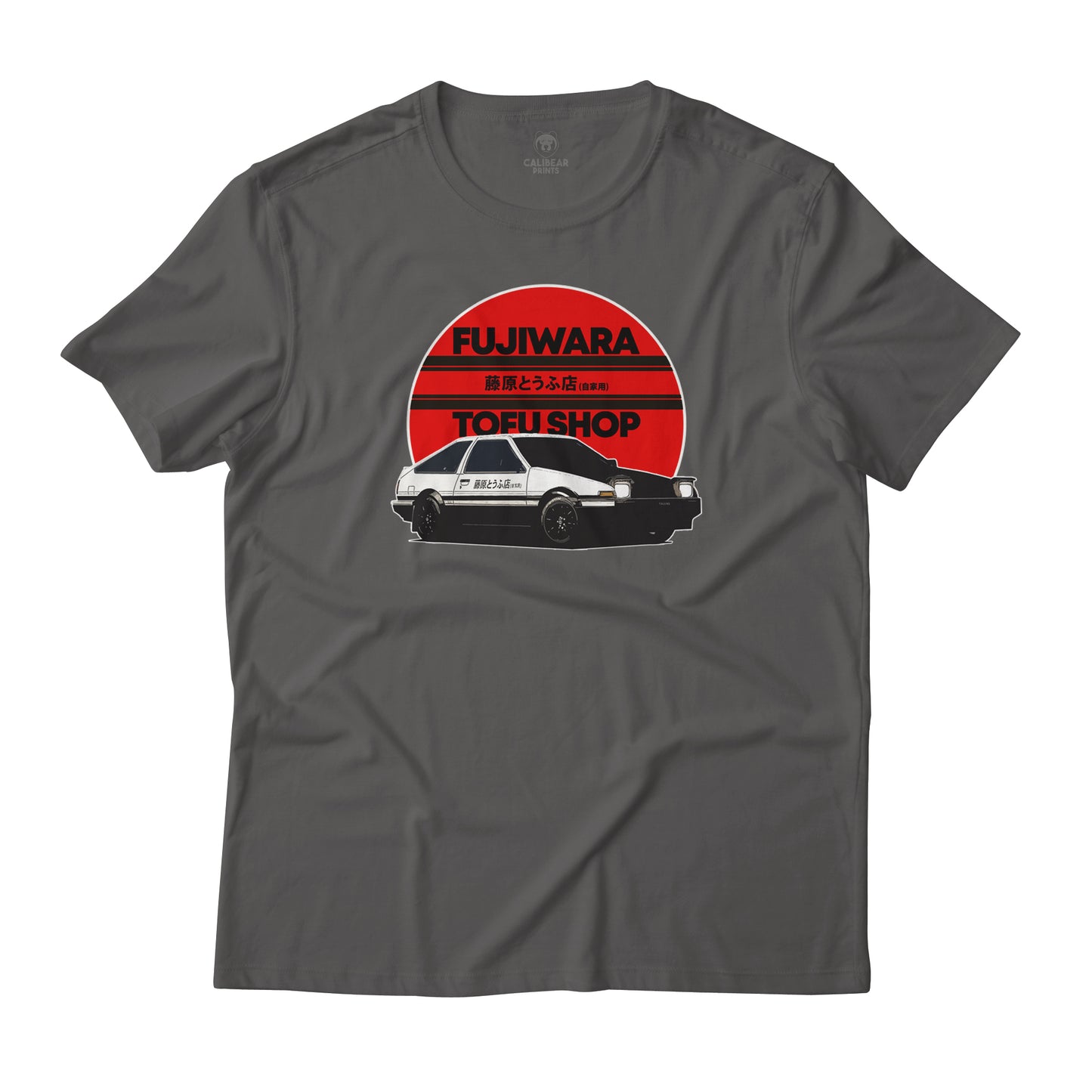 Fujiwara Tofu Shop Initial D GT86 Trueno Corolla AE86 Hachi-ROKU Drift Car Anime T-Shirt