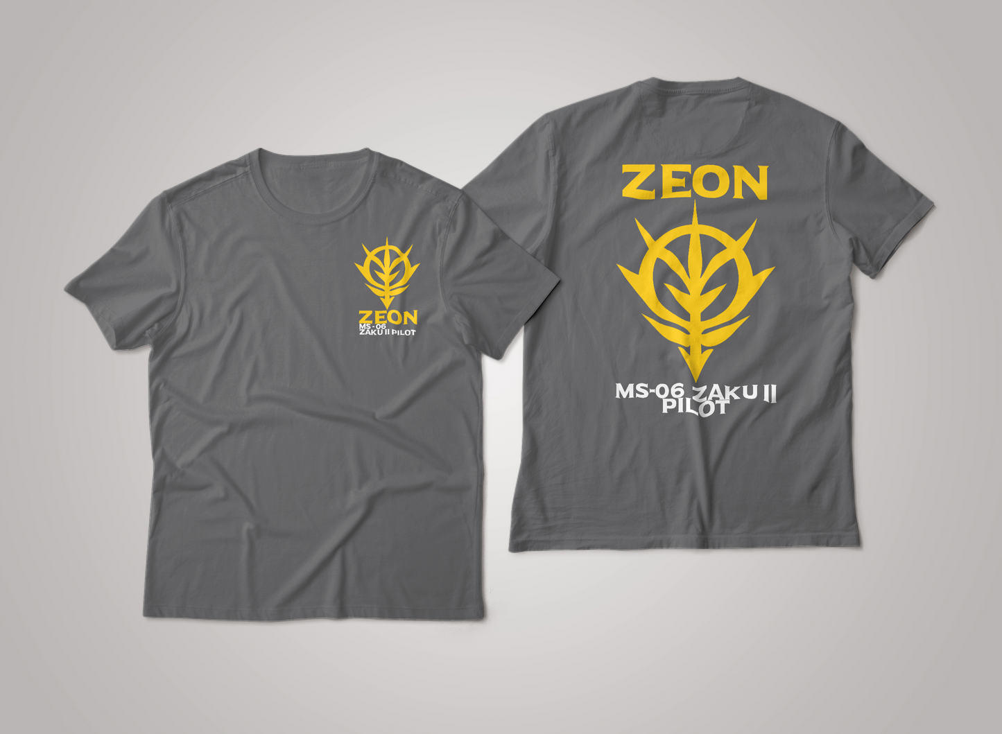 Zeon MS-06 ZAKU II Pilot Mobile Suit Gundam Graphic Tee