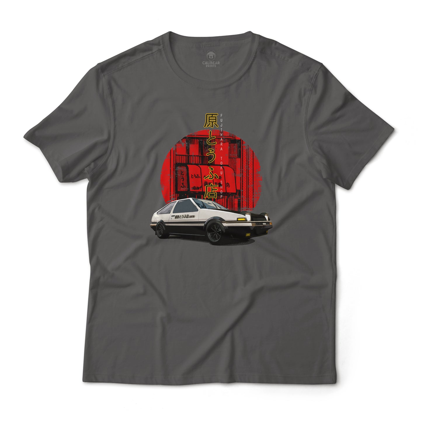 AE86 Anime Initial D HACHI-ROKU GT86 Trueno in Fujiwara Tofu Shop Graphic Tee