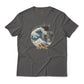 Gundam RX-78-2 Classic in Kanagawa Wave Anime Graphic Tee