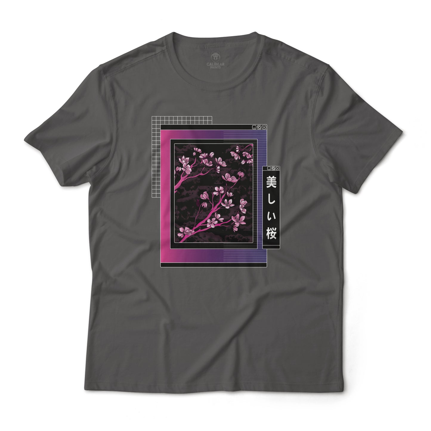 Sakura Minimalistic Vaporwave Graphic Tee