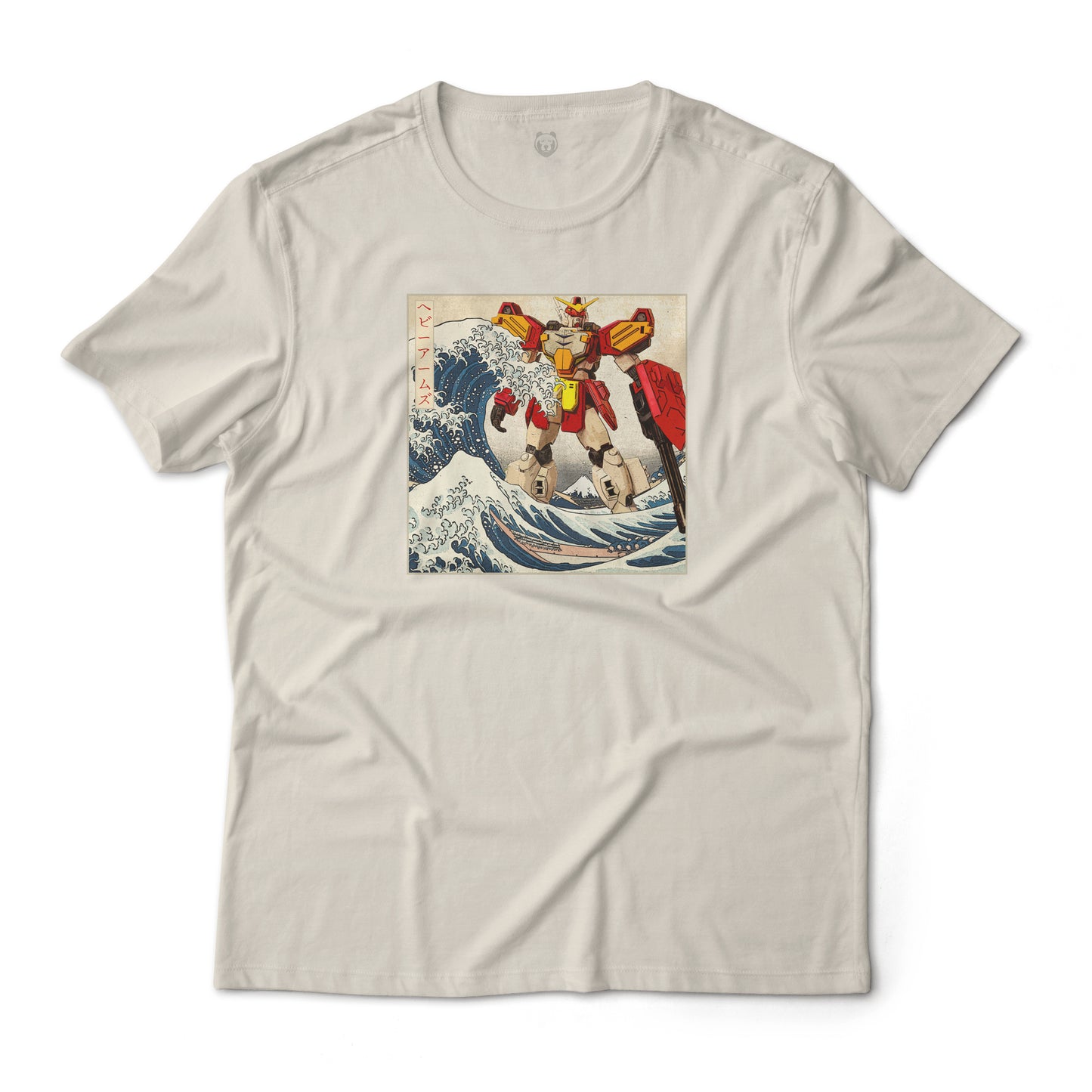 Gundam Heavyarms in Great off Kanagawa Wave Anime Graphic Tee