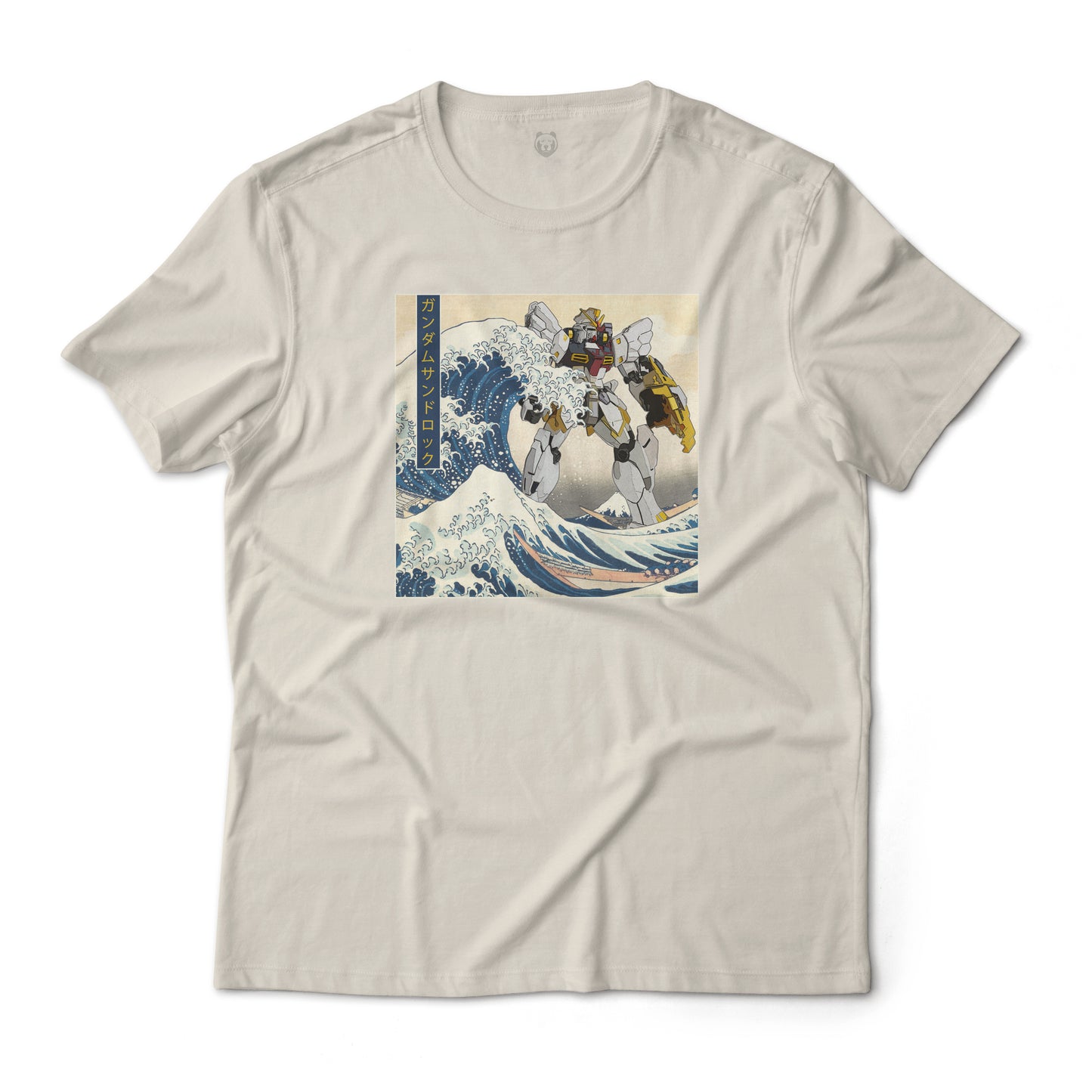 Gundam Sandrock Mobile Suit Off Kanagawa Wave Anime Graphic Tee