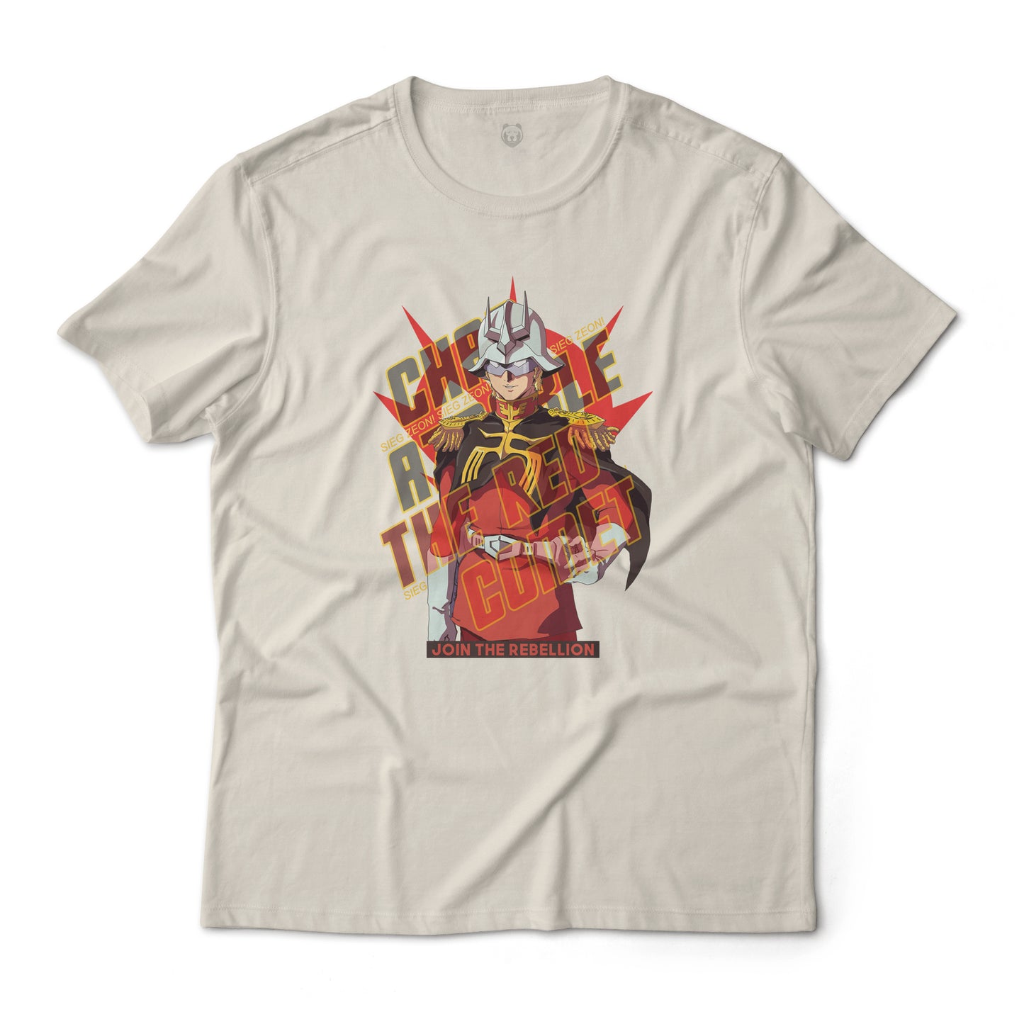 Char Aznable Join the Rebellion! Siege Zeon! Mobile Suit Gundam Graphic Tee