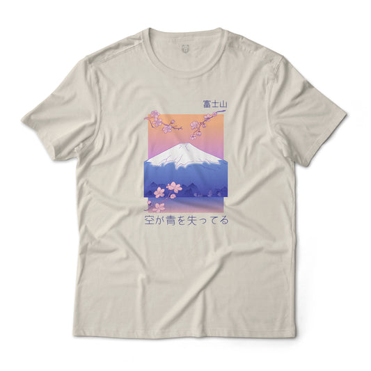 Mt. Fuji Vaporware Aesthetic Graphic Tee