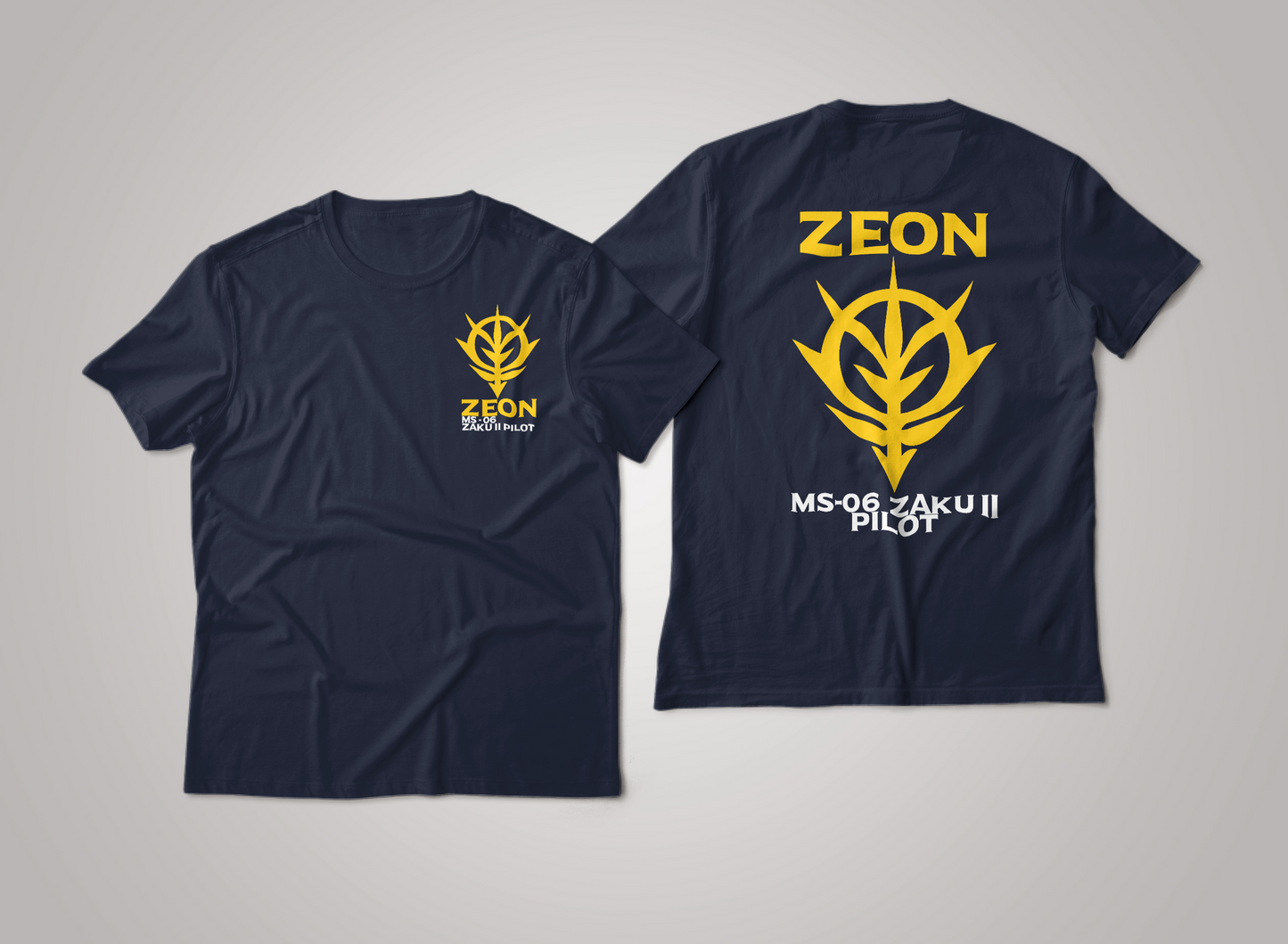 Zeon MS-06 ZAKU II Pilot Mobile Suit Gundam Graphic Tee