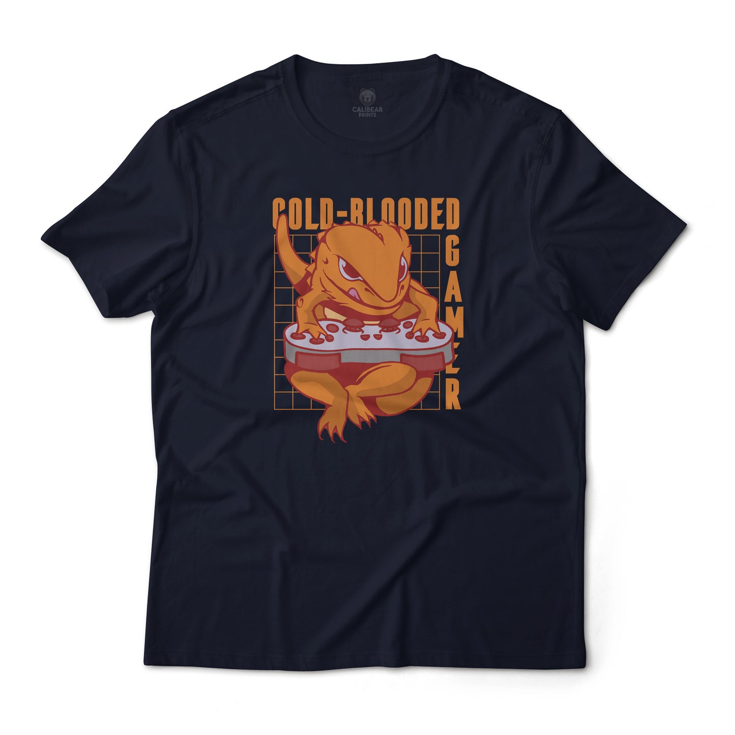 Cold Blooded Gamer Salamander Gaming Graphic Tee