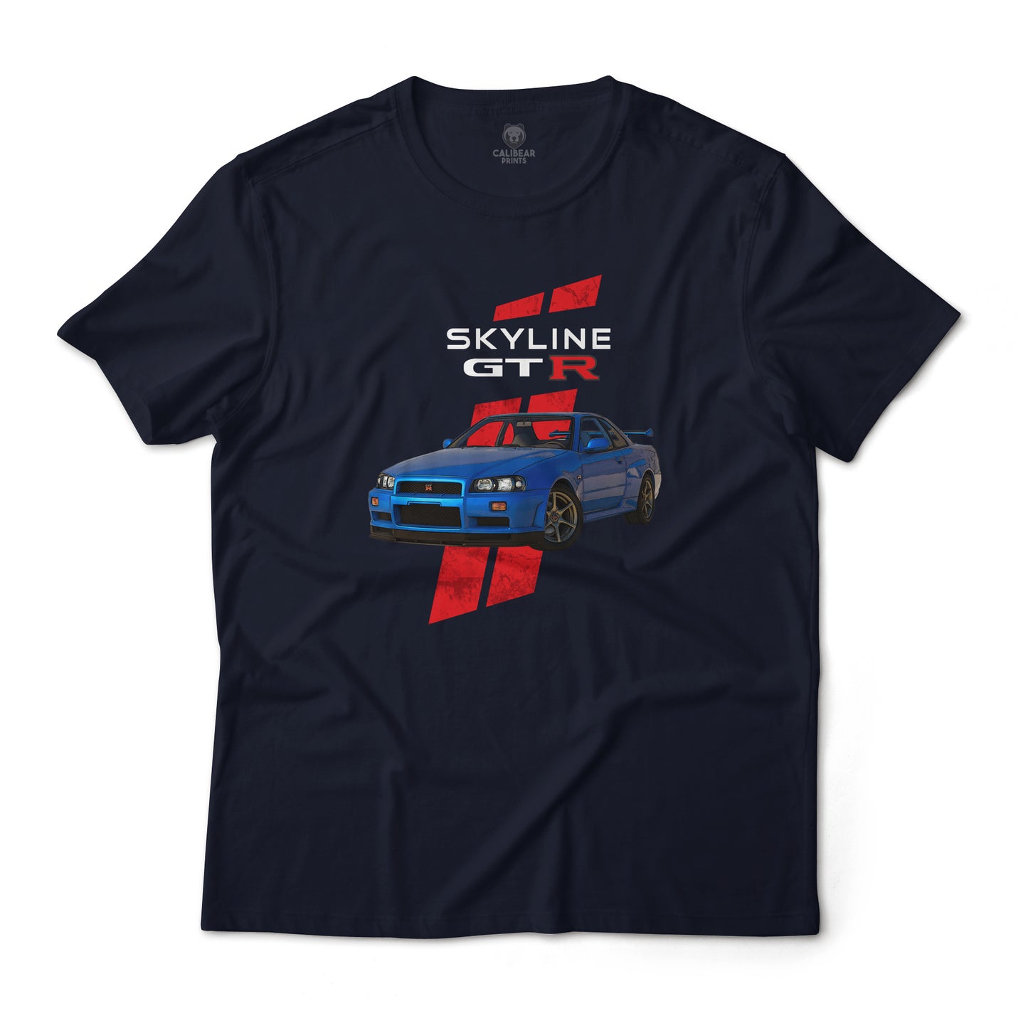 2002 R34 Nissan Skyline GT-R JDM Classic Japanese Tuner Sports Car Graphic Art T-Shirt