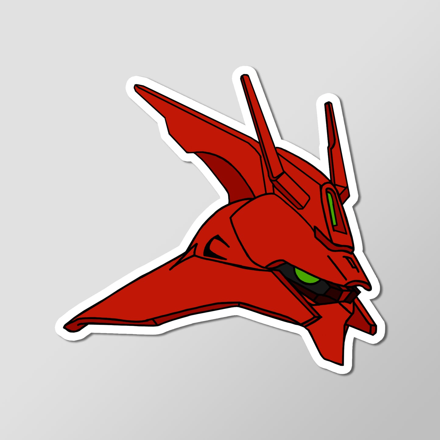 MSN-04 Sazabi Mobile Suit Gundam Anime Vinyl Decal Die Cut Sticker