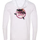 Kimetsu no Yaiba: Demon Slayer Chibi Running Nezuko Pocket Hooded Long Sleeve Shirt