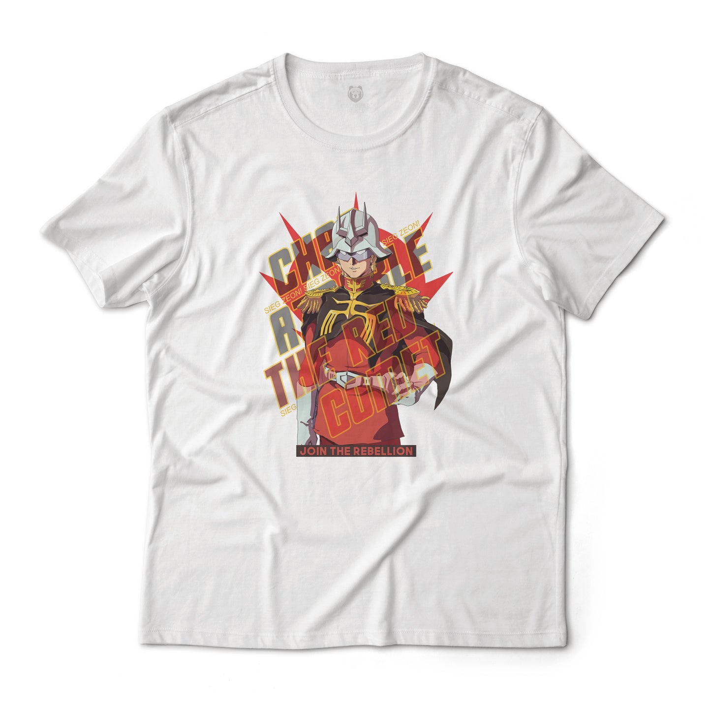 Char Aznable Join the Rebellion! Siege Zeon! Mobile Suit Gundam Graphic Tee