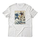 RX-78-2 Gundam Mobile Suit off Kanagawa Wave Graphic Tee