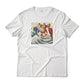 Gundam Heavyarms in Great off Kanagawa Wave Anime Graphic Tee